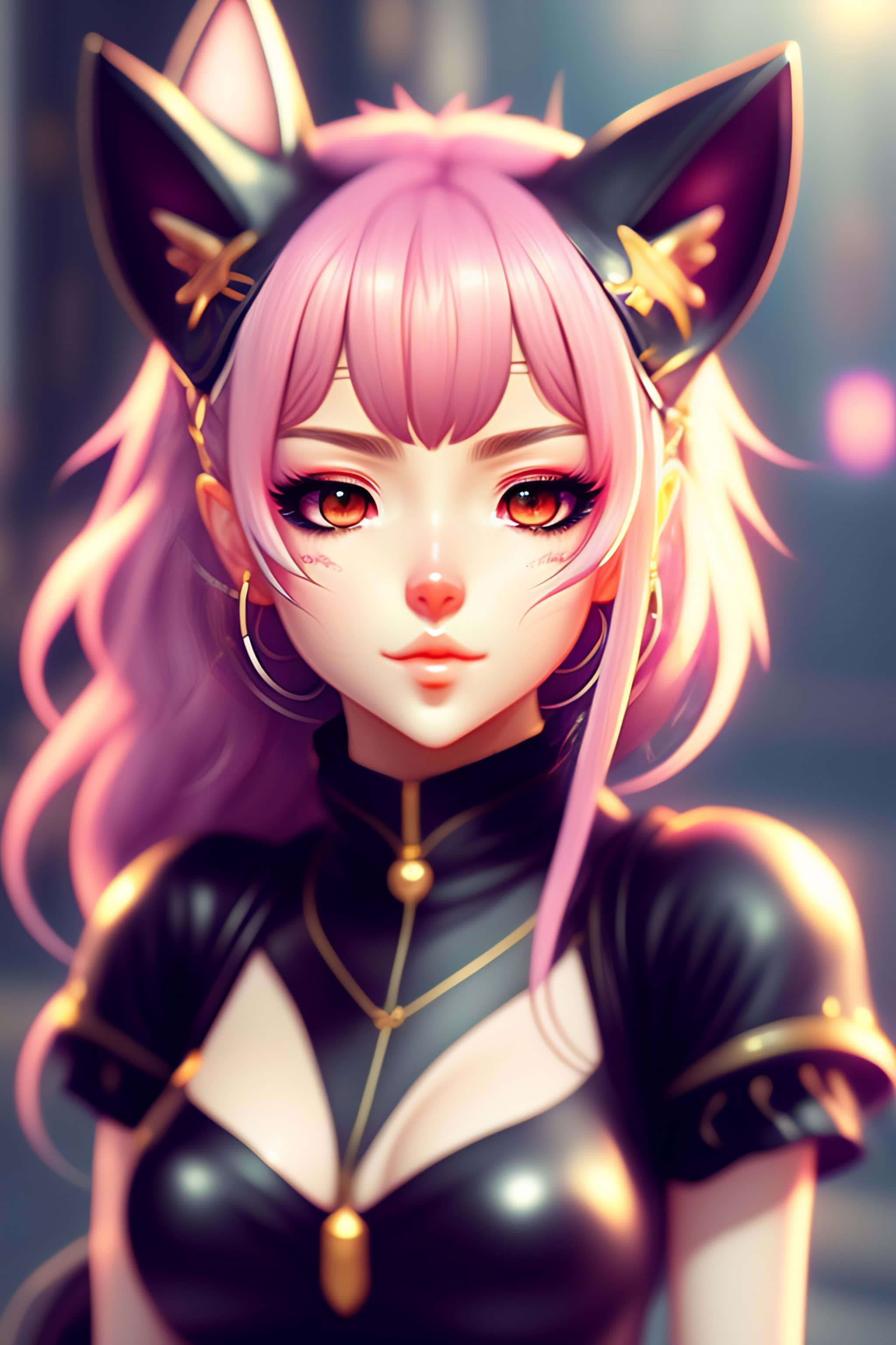 Sjarmerende Kuromi-fanart-bakgrunnsbilder Bakgrunner