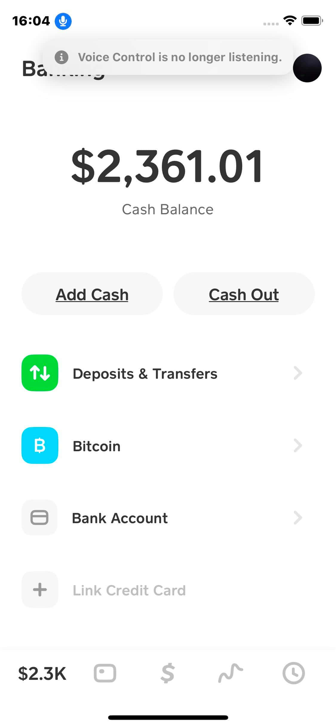 Sjekk saldoen din når som helst, hvor som helst med Cash App! Bakgrunner