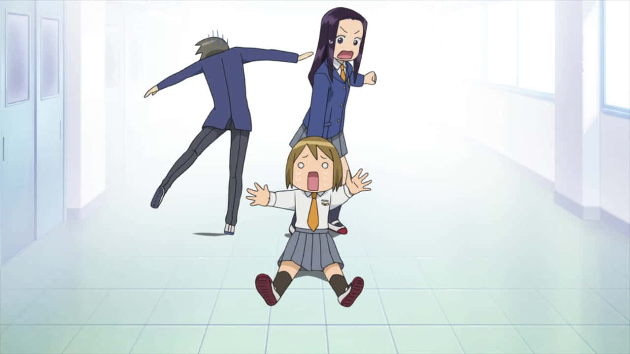 Sjekk ut den morsomme animeen! Bakgrunner