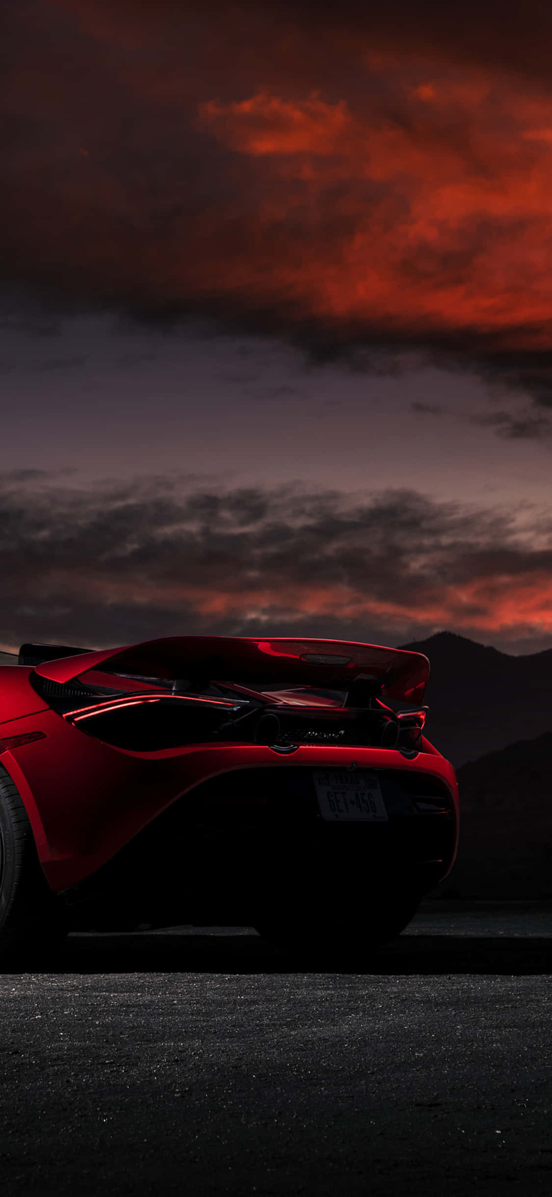Skapt for fart og stil, iPhone Xs McLaren 720s Bakgrunner