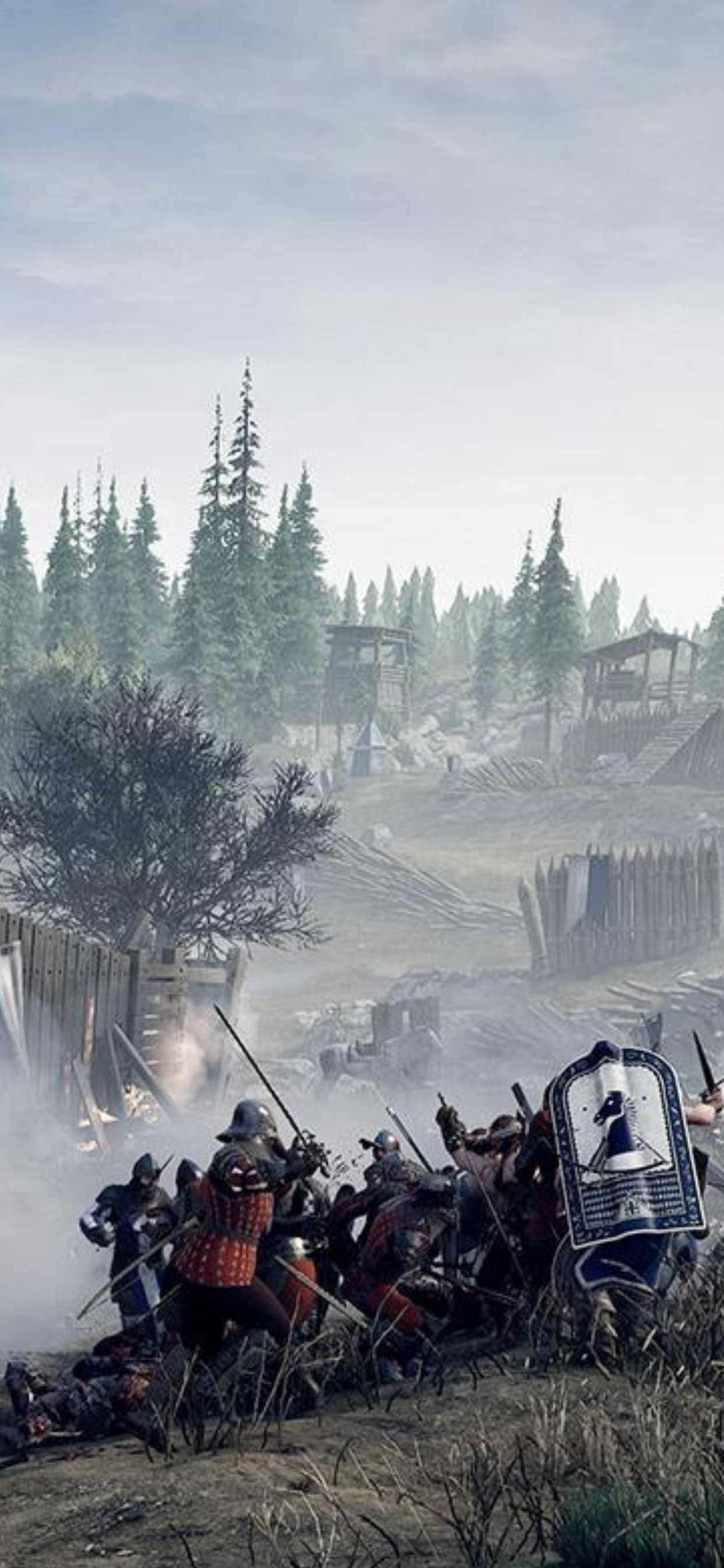 Skill deg ut fra mengden med iPhone Xs Max Mordhau Bakgrunner