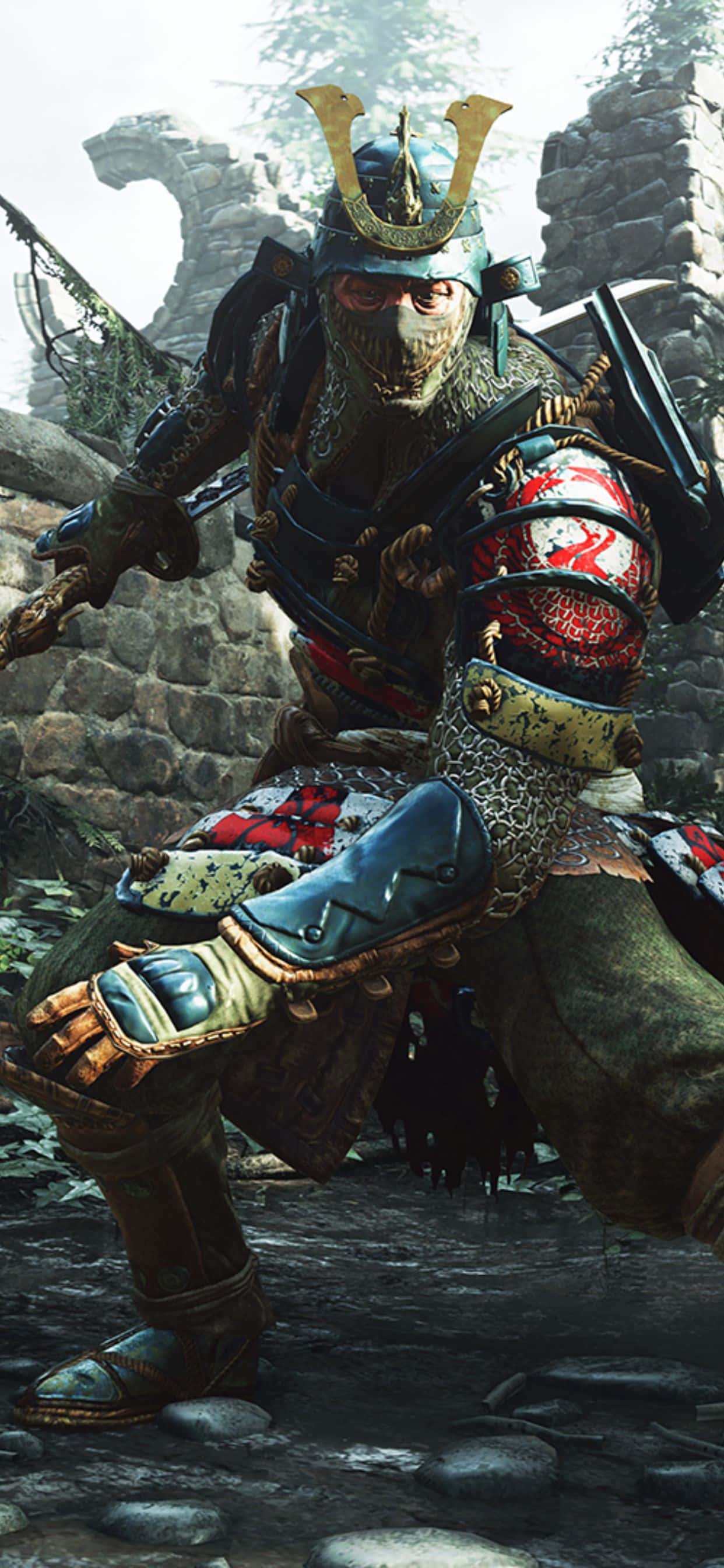Skill deg ut over resten med imponerende iPhone Xs Max For Honor Bakgrunner