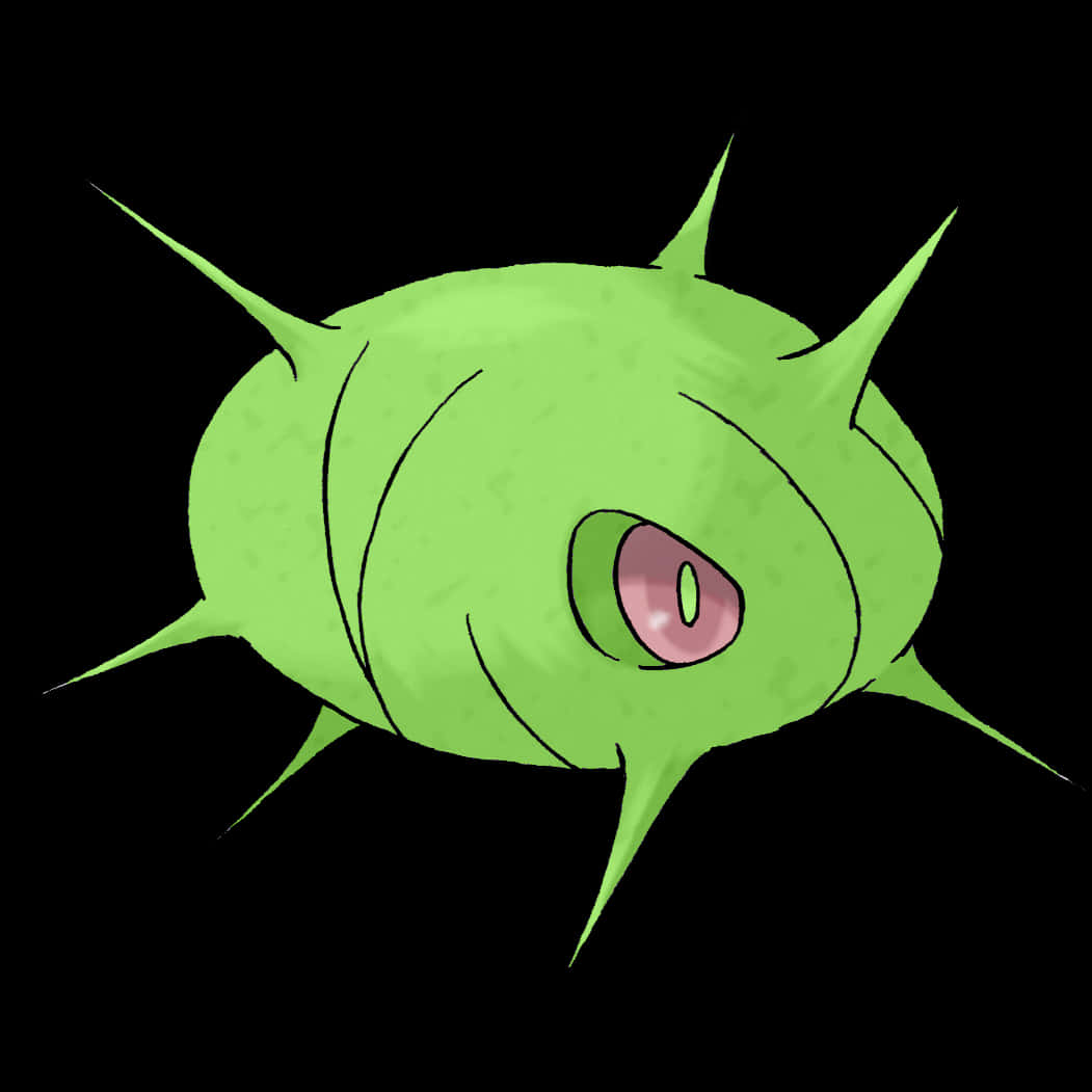 Skinnende Cascoon fra Pokémon Bakgrunner