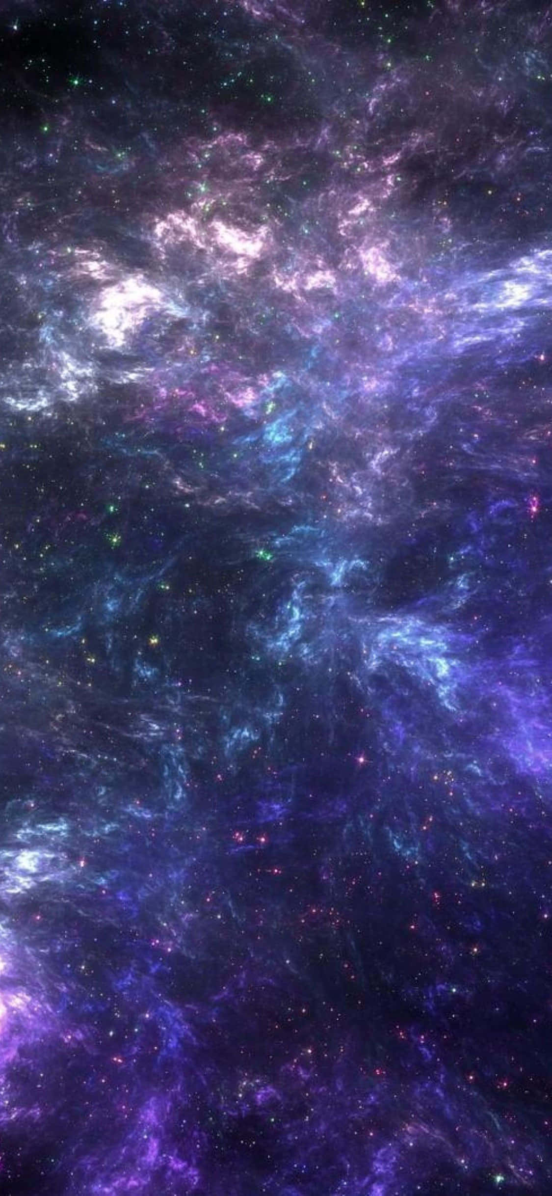 Skjønnheten i intergalaktisk utforskning ligger i de uendelige mulighetene som Blue Galaxy iPhone representerer. Bakgrunner