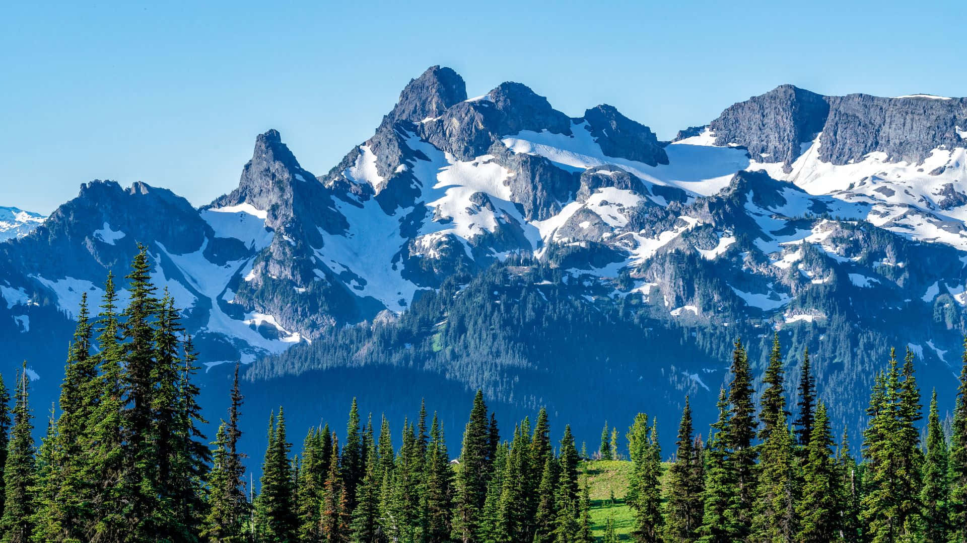 "Skjønnheten i Rocky Mountains" Bakgrunner