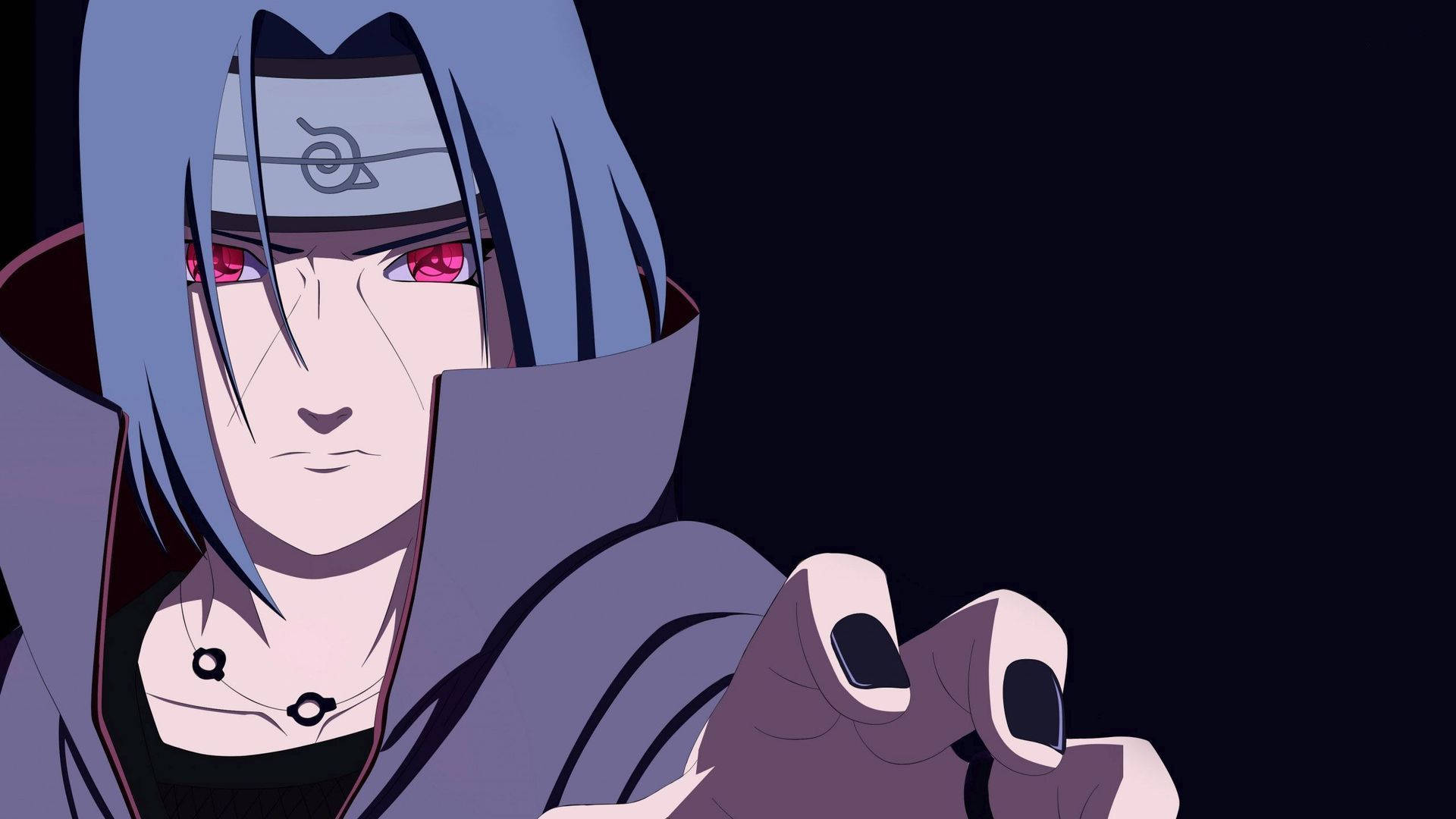 Skjult vilje til ild – Itachi Uchiha Bakgrunner