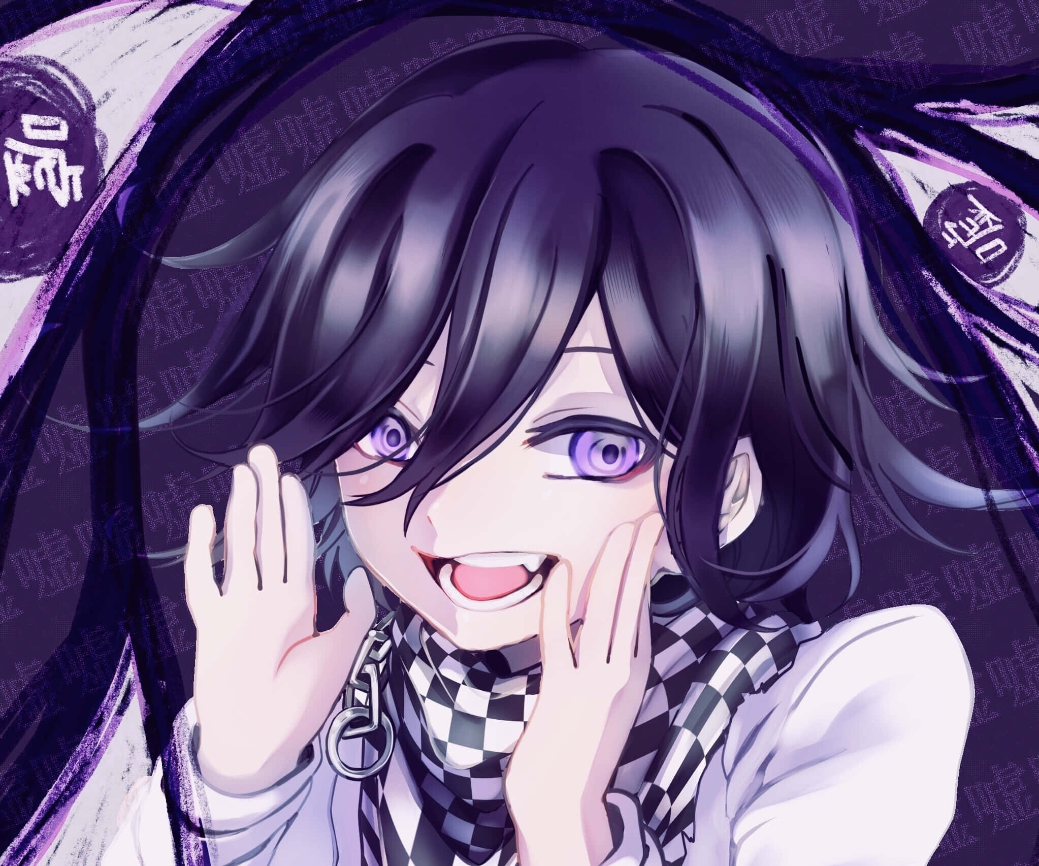 Skøyeraktig Kokichi Oma Danganronpa-profilbilde Bakgrunner
