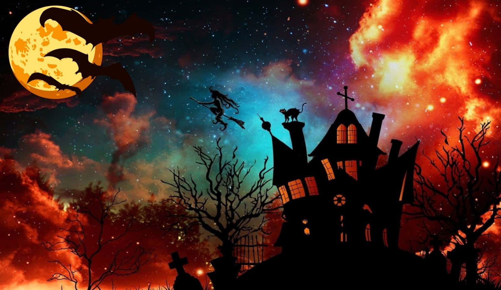 Skumle Halloween-bilder Bakgrunner