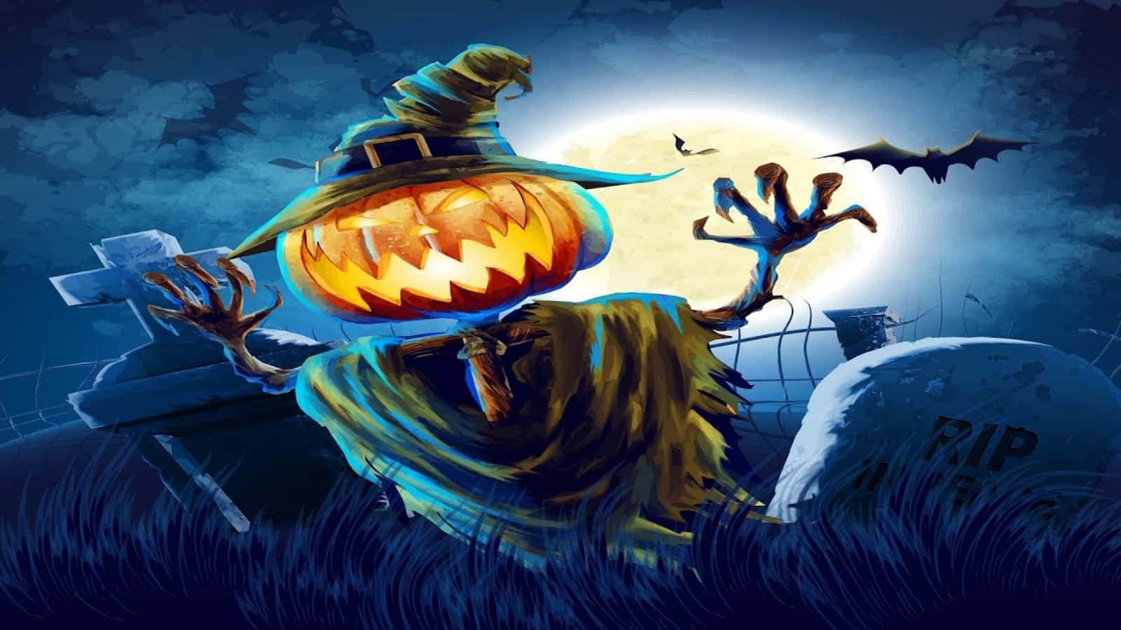 Skumle Halloween-bilder Bakgrunner