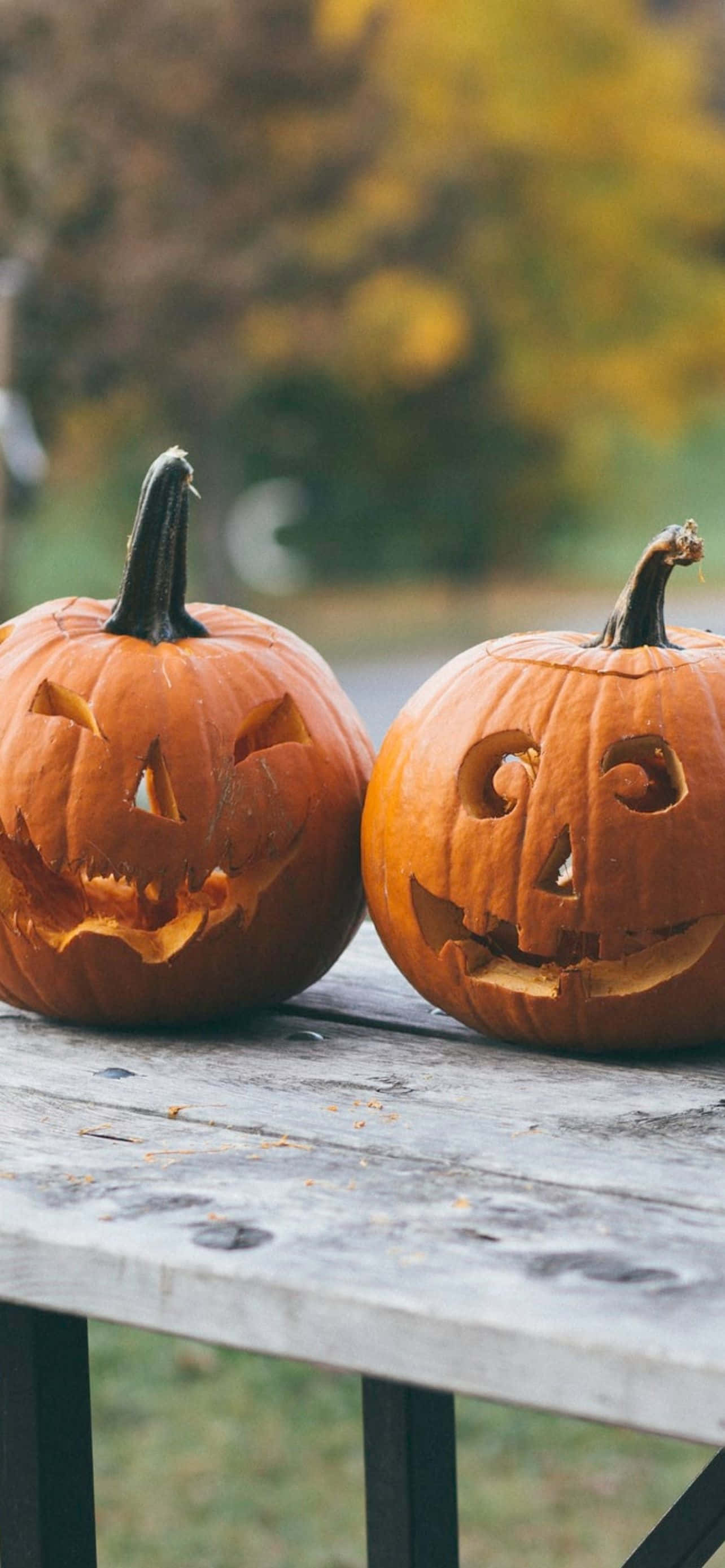 Skummel halloweenkveld Bakgrunner