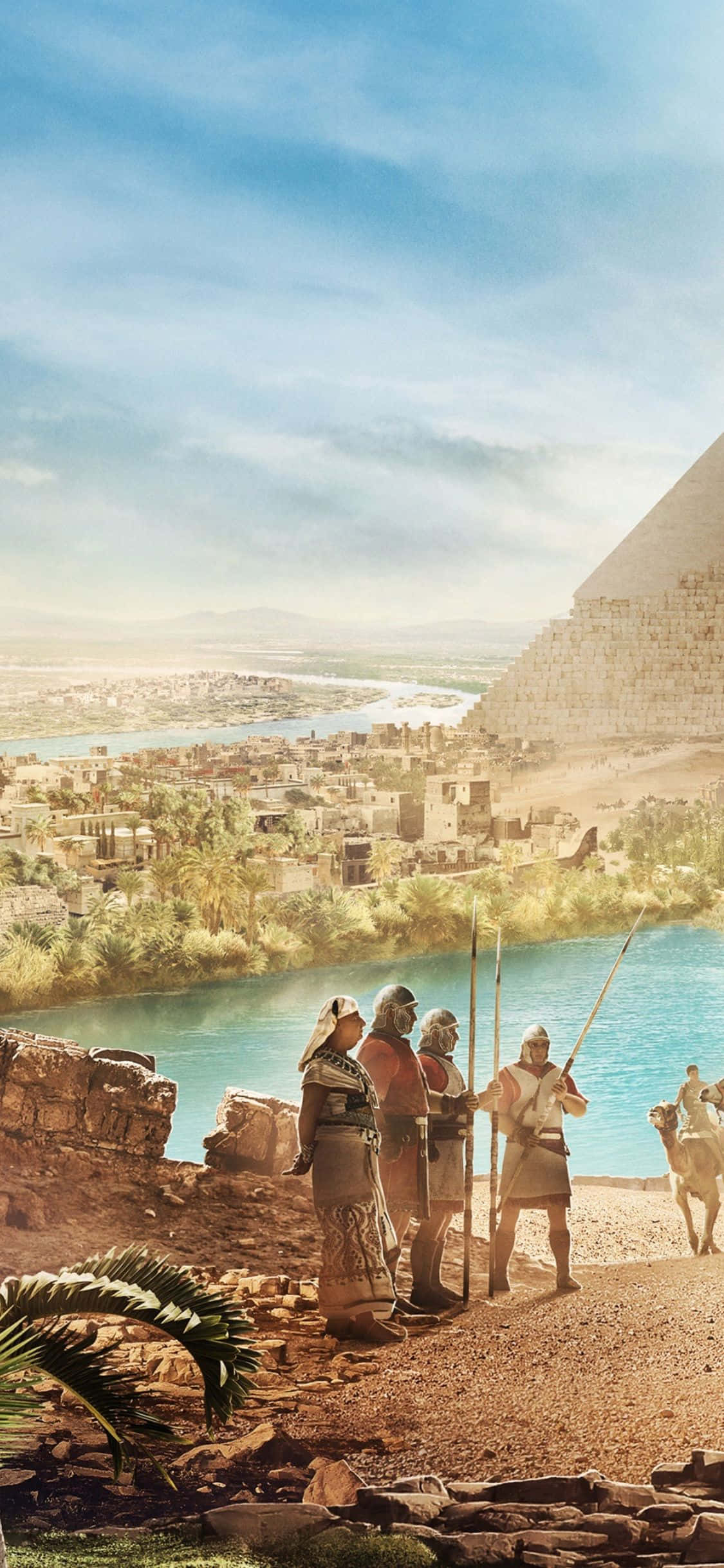 Slå fryktløst med iPhone X i Assassin's Creed Origins Bakgrunner