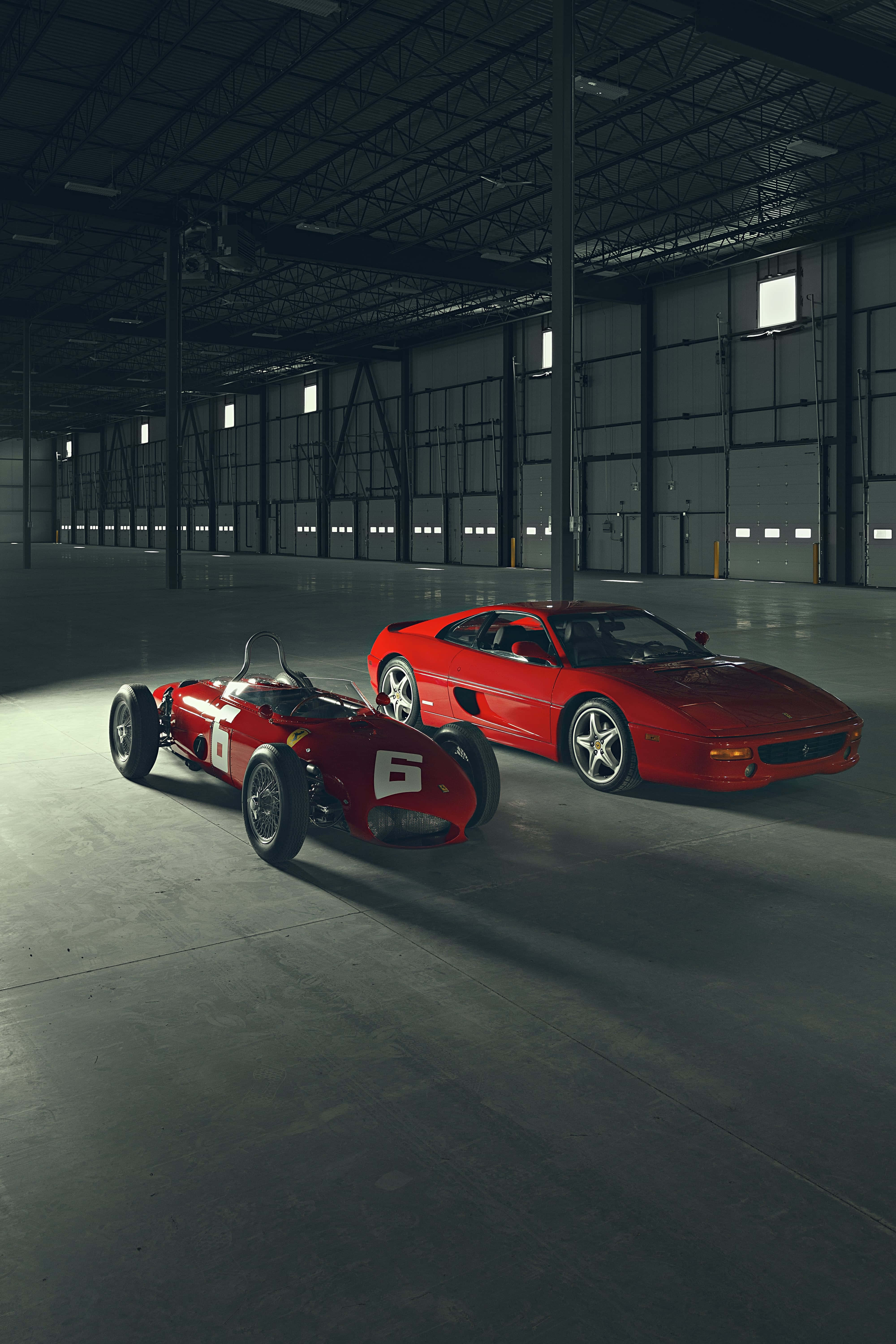 Slående Ferrari Sportsbil Bakgrunner