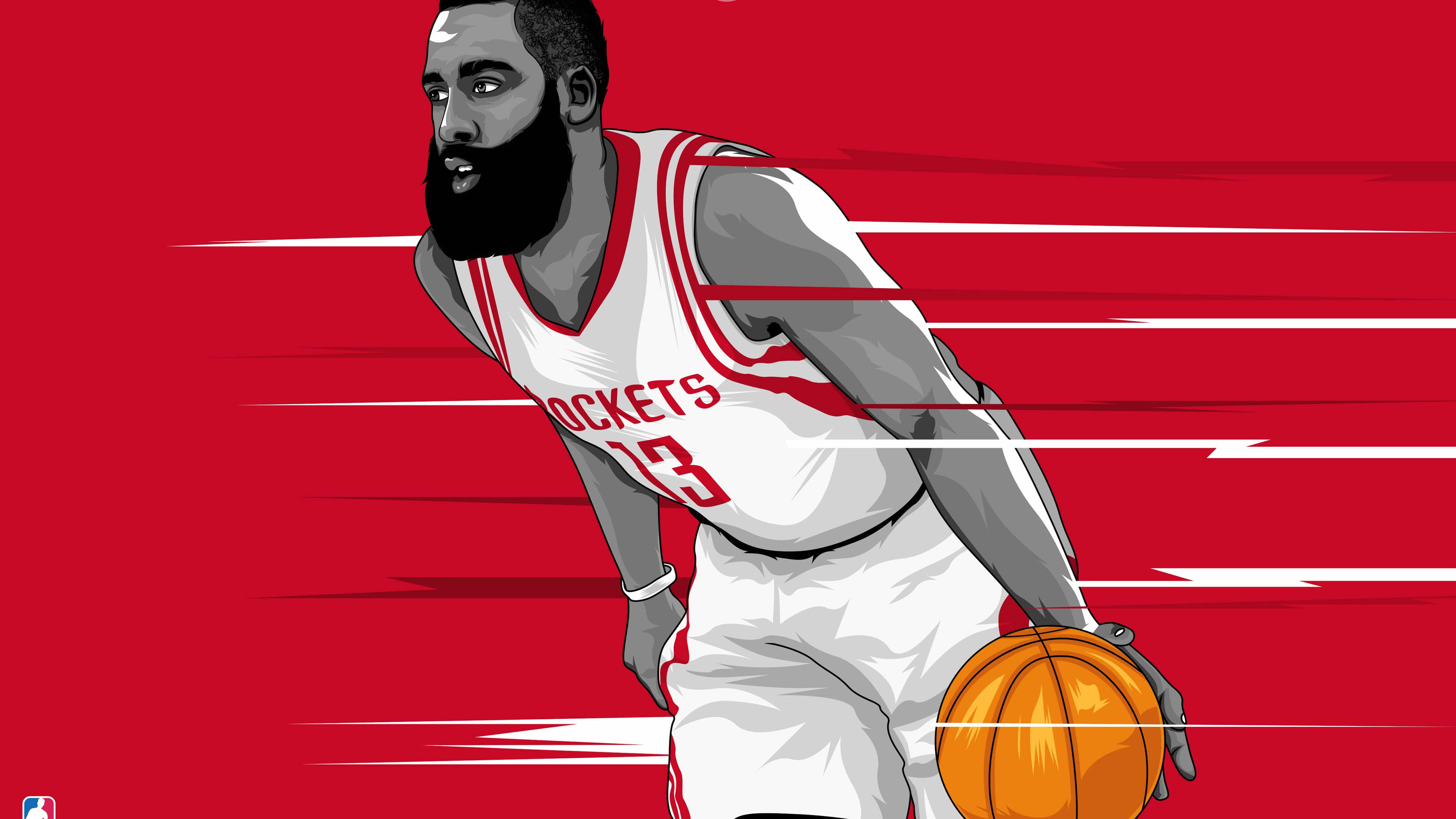 Slam Dunk konkurransen med 4K Basketball Bakgrunner