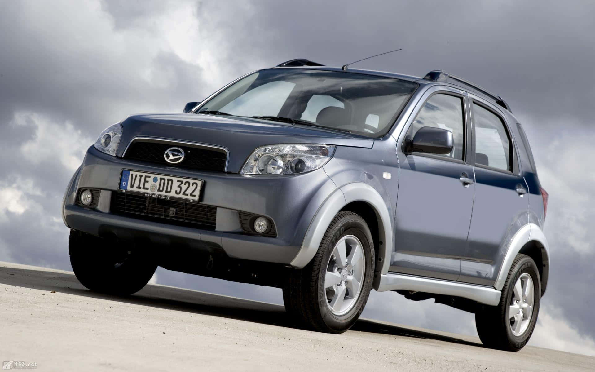 Sleek og stilig Daihatsu på veien Bakgrunner