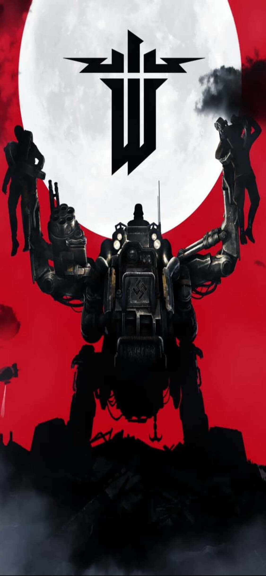 Slipp Løs Din Indre Helt med Wolfenstein II på Din iPhone Xs Bakgrunner