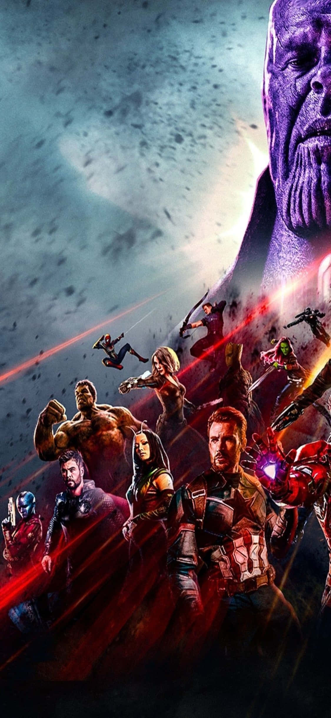Slipp løs kraften til Avengers på din iPhone Xs. Bakgrunner