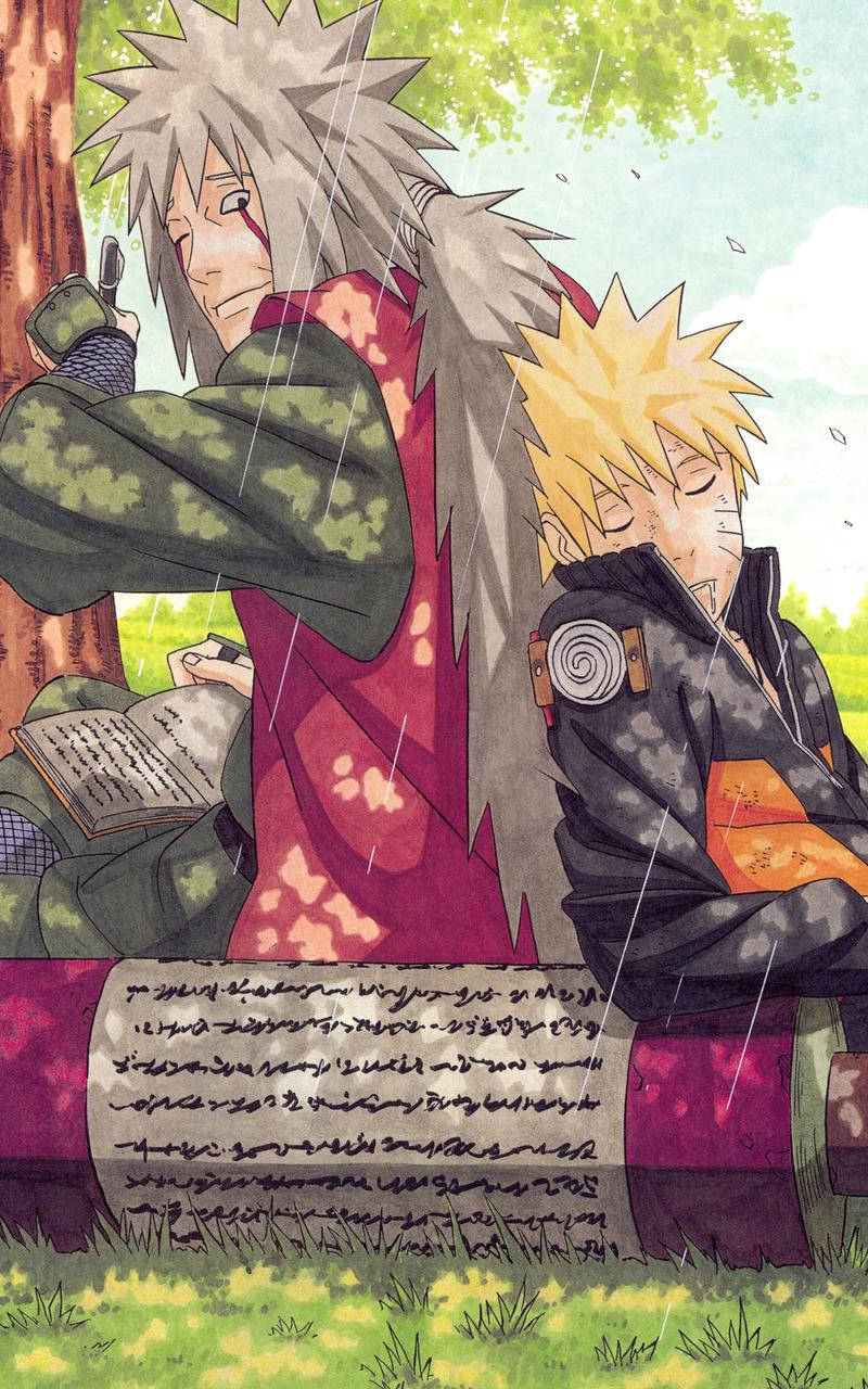 Slumrende Naruto-telefon Bakgrunner