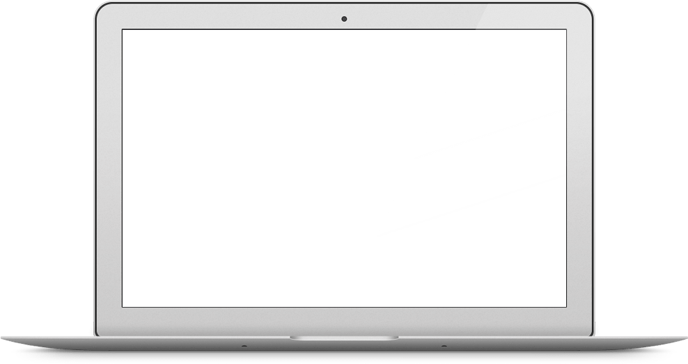 Sølv MacBook åpen med tom skjerm Bakgrunner