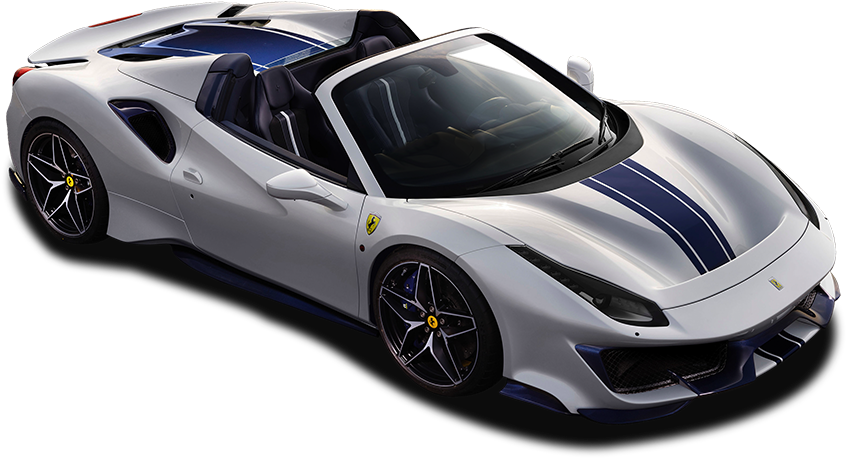 Sølvfarget Ferrari Cabriolet Sportsbil Bakgrunner