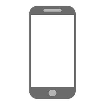 Smarttelefon-ikon med tom skjerm Bakgrunner