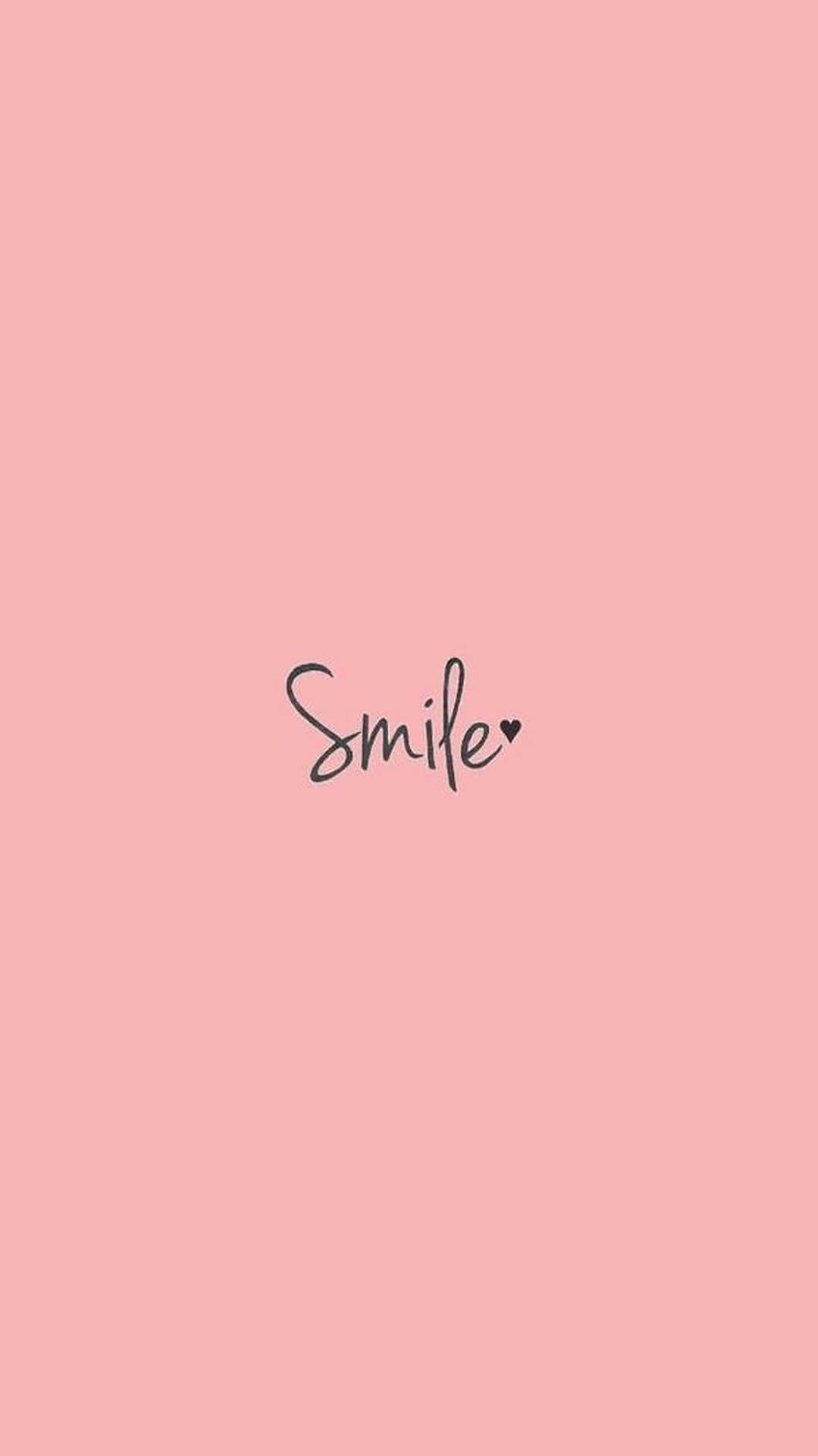 Smil estetisk ord bakgrunnsbilde