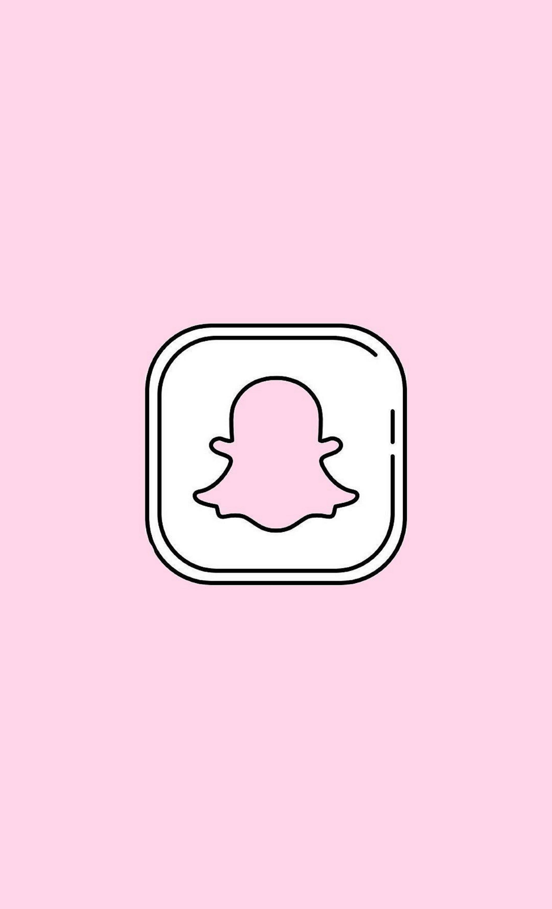 Snapchat Rosa Instagram-ikon Bakgrunner