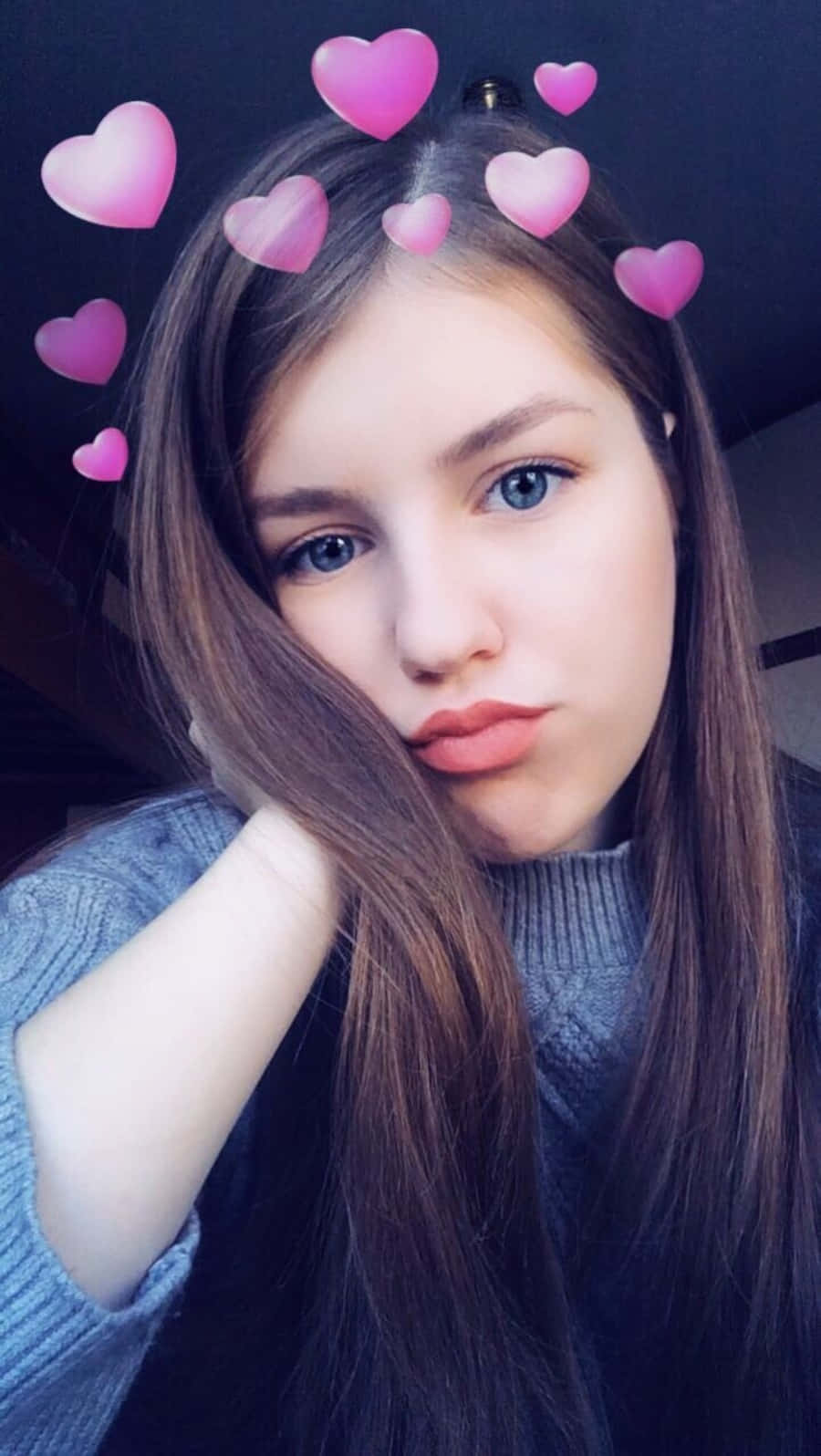 Snapchat søt jente bilde Bakgrunner