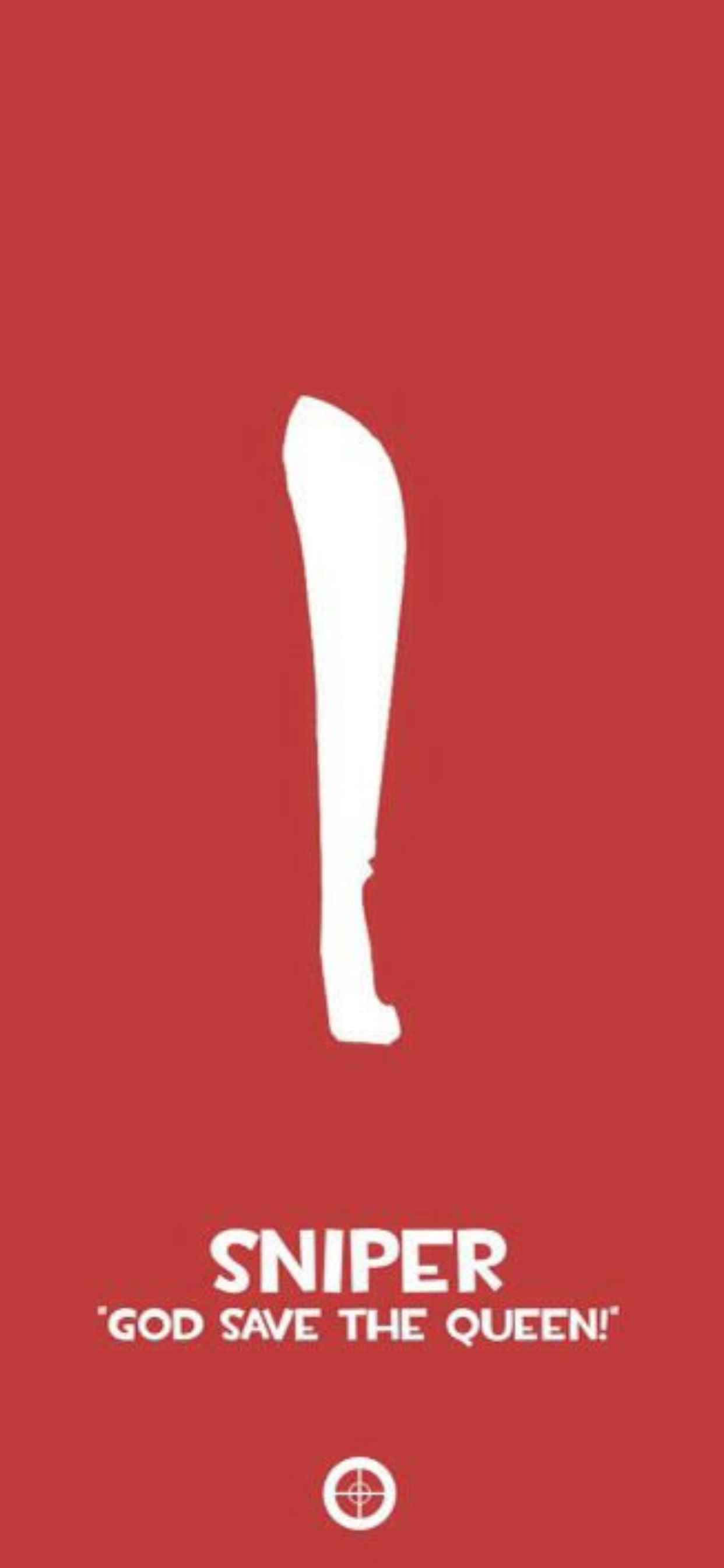Sniper Logo iPhone Xs Max Team Fortress 2 Bakgrunn Bakgrunner