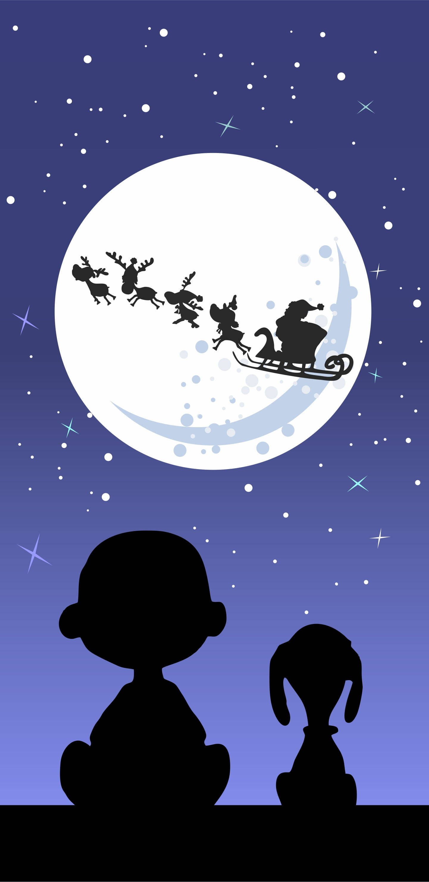 Snoopy Charlie Christmas Julenissen Bakgrunner