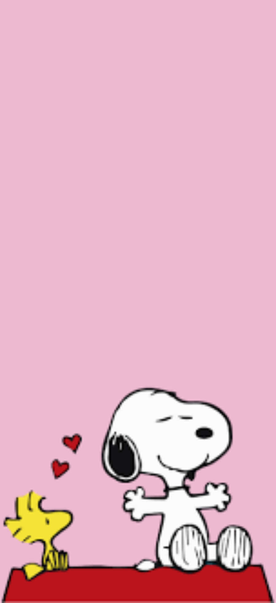 Snoopy feirer Valentinsdagen Bakgrunner