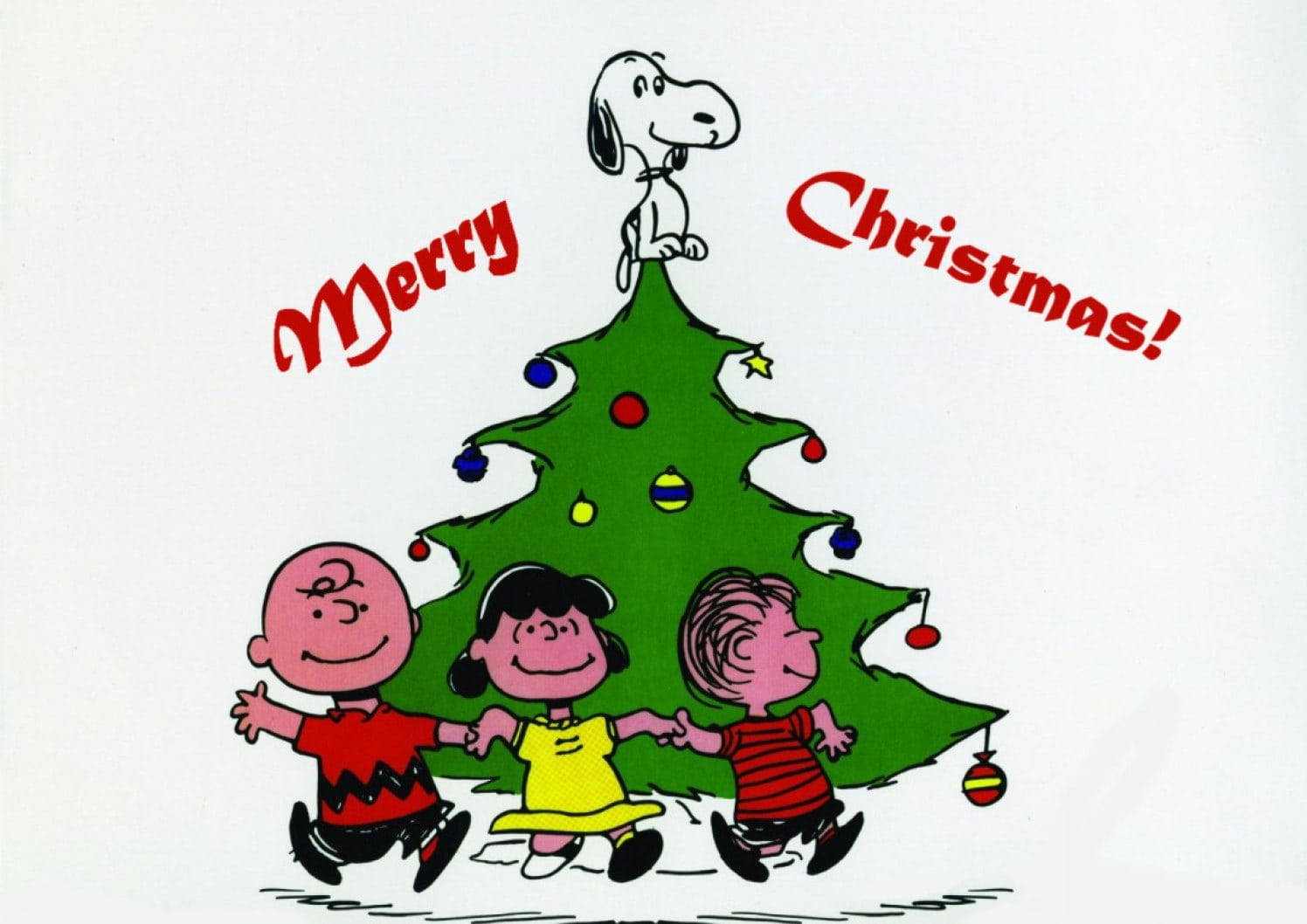 Snoopy på toppen av juletreet Bakgrunner