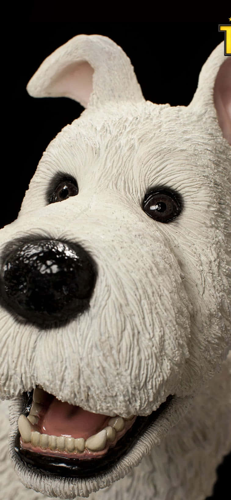 Snowy, den lojale terrieren fra filmen Tintins eventyr Bakgrunner