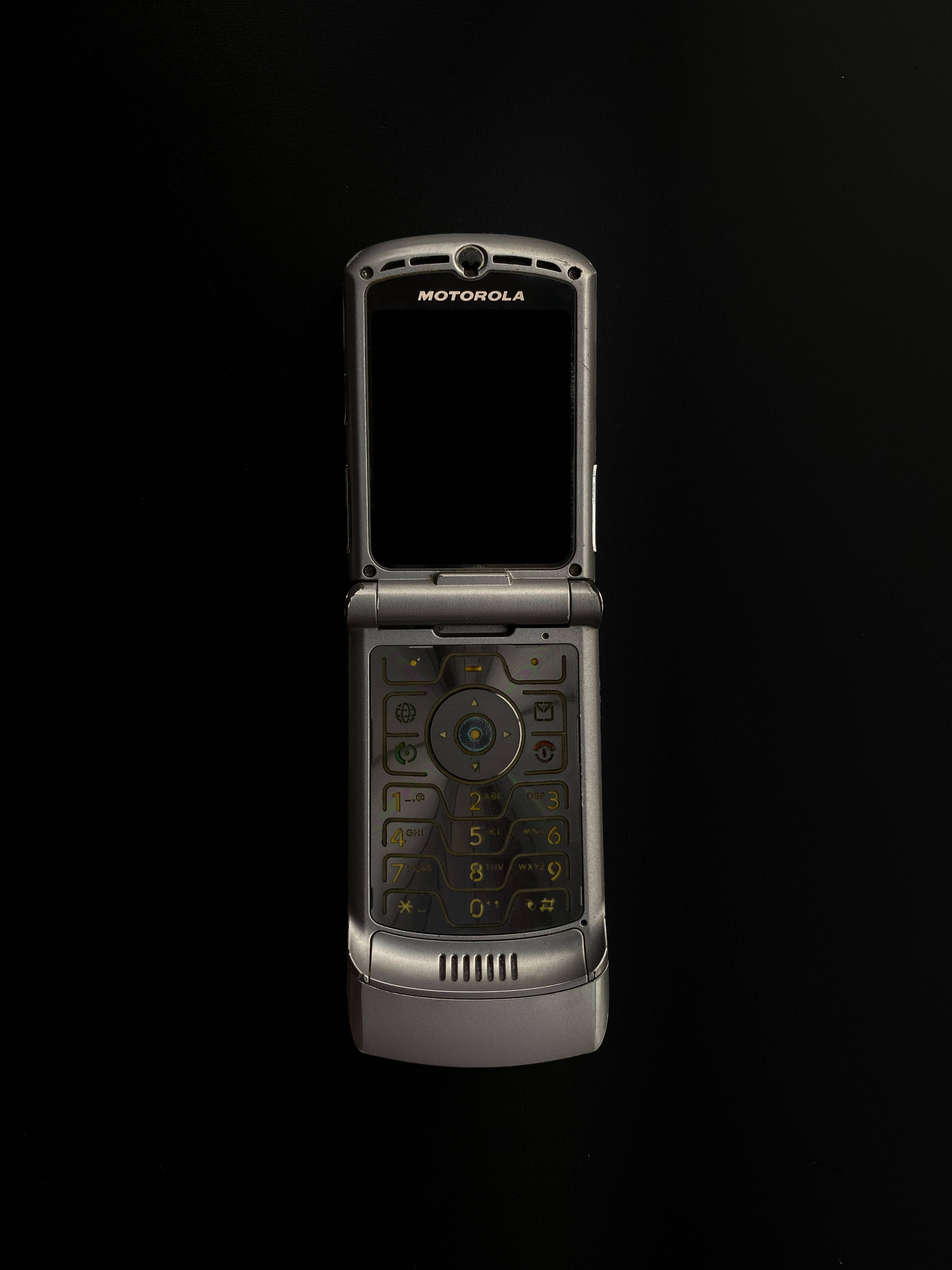 Sølv Motorola Razr Bakgrunner