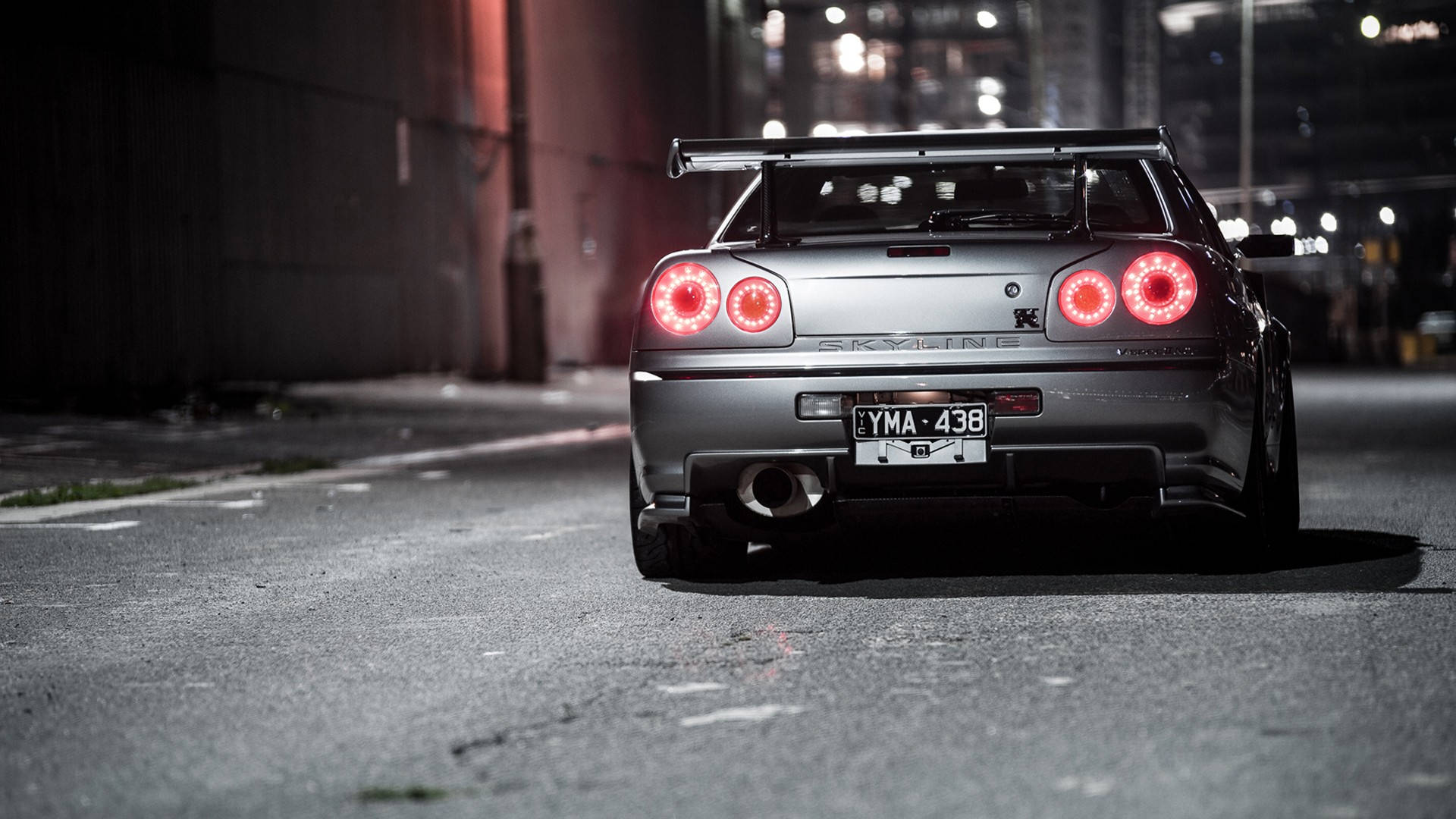 Kjøretøy Nissan Skyline R34 Nissan Bil HD Bakgrunnsbilde