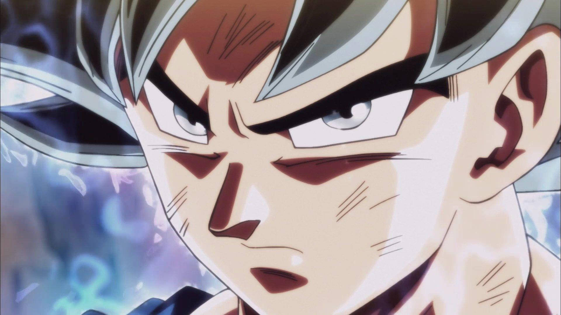 Sølvfarget Ultra Instinct Goku Bakgrunner