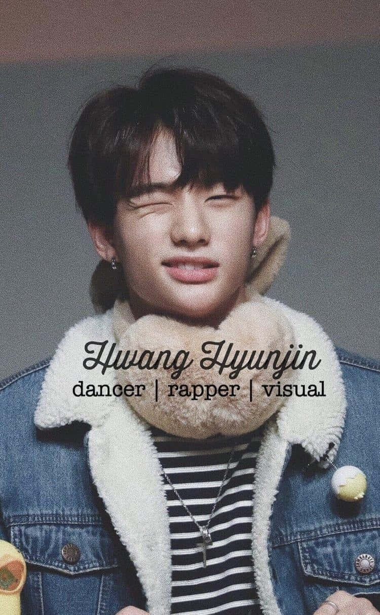 Sørkoreanske rapperen Hyunjin som blunker Bakgrunner