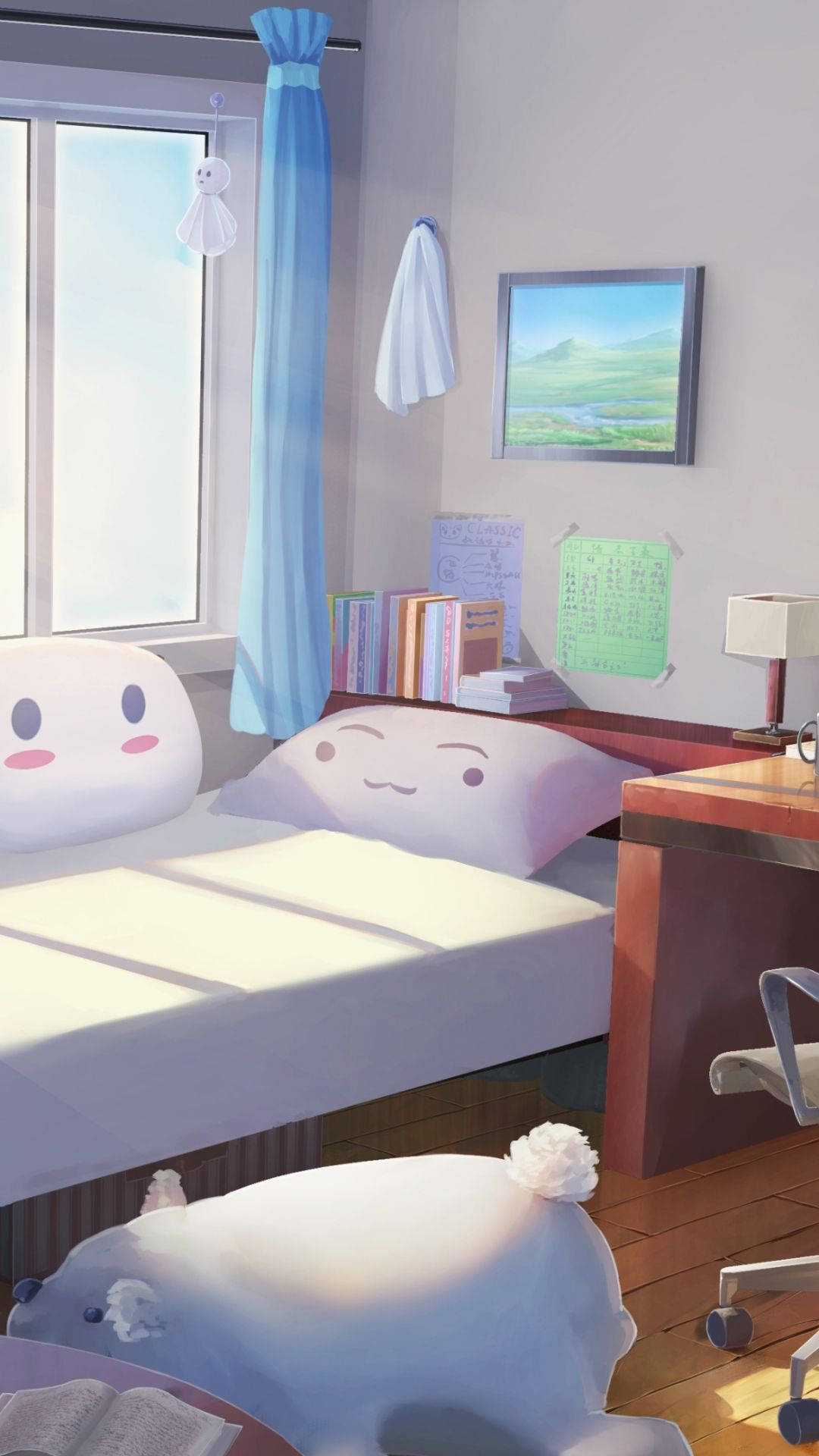 Søt anime-rom Bakgrunner