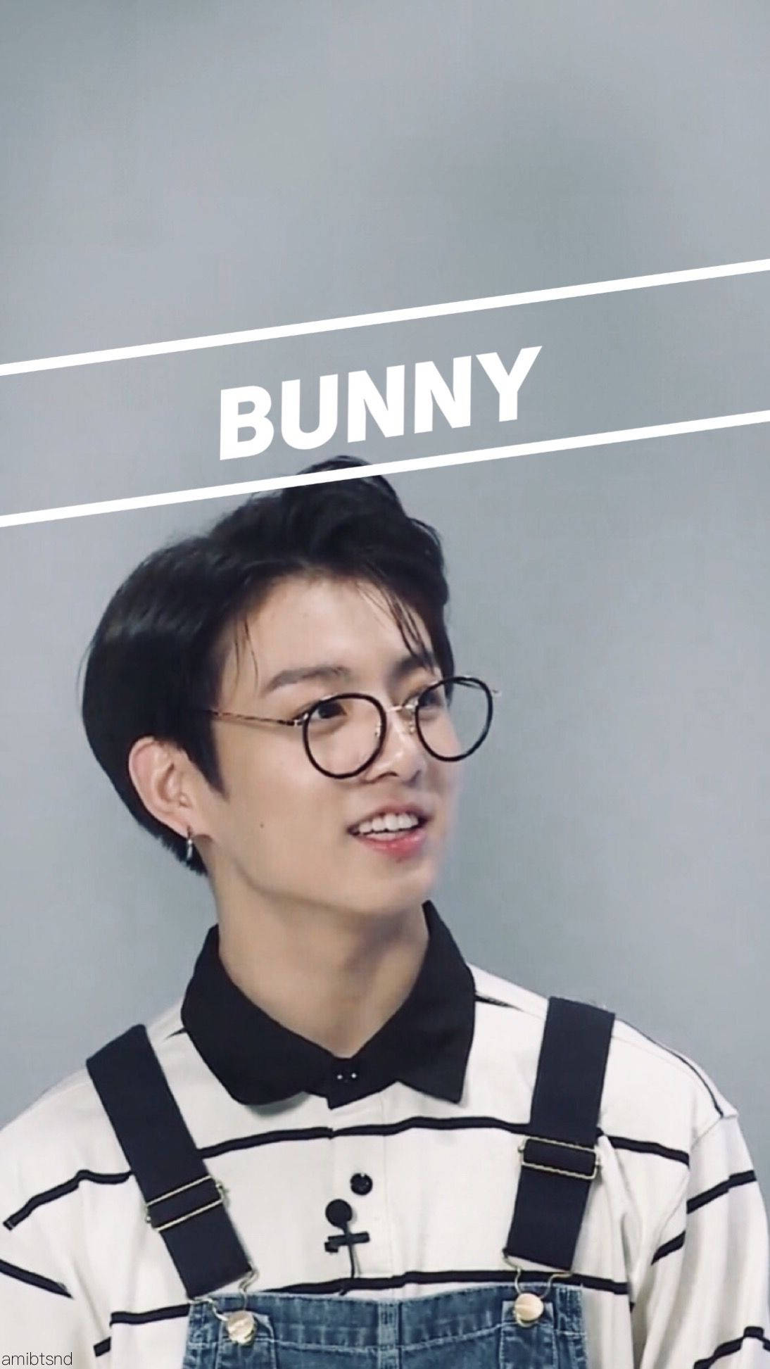 Søt BTS Jungkook Bunny Bakgrunner