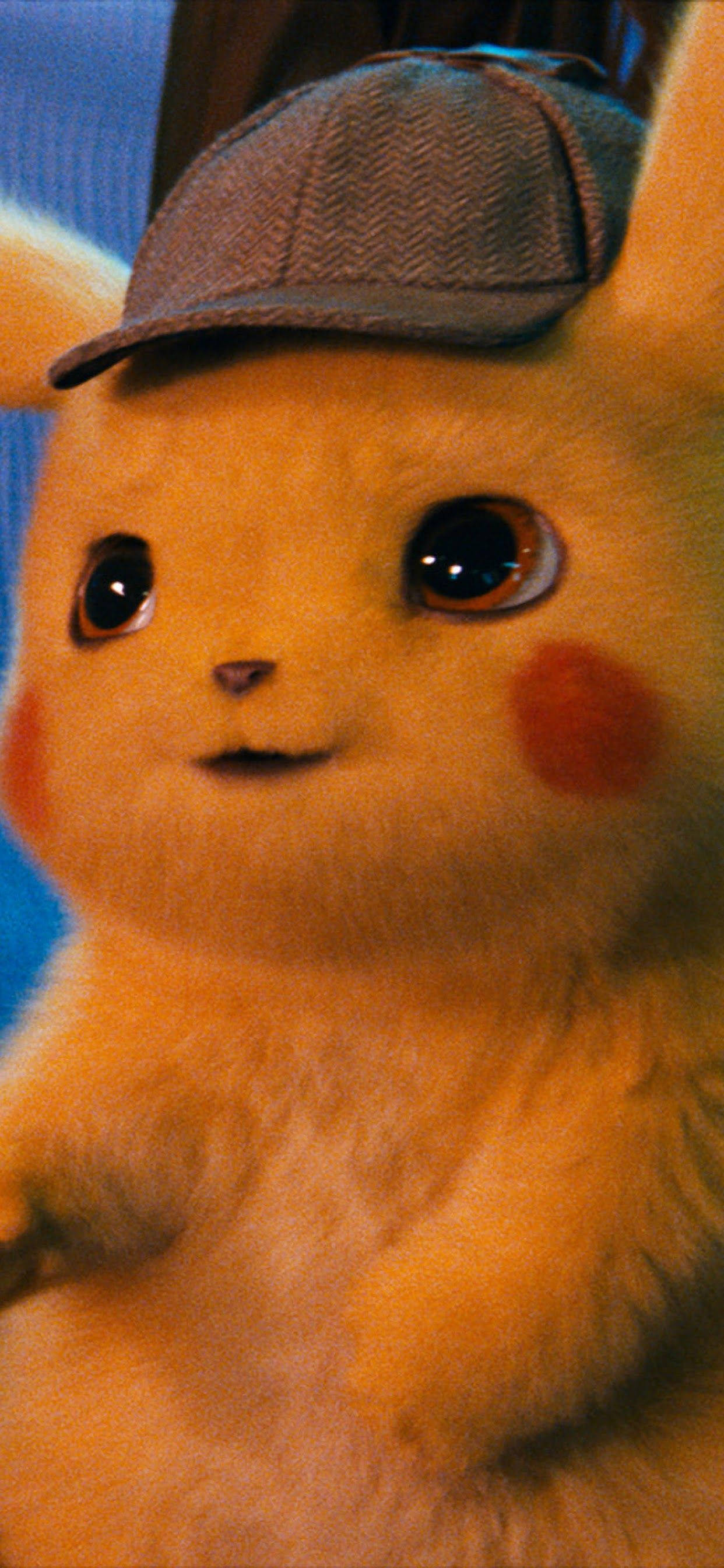 Søt realistisk Detective Pikachu-bilde Bakgrunner