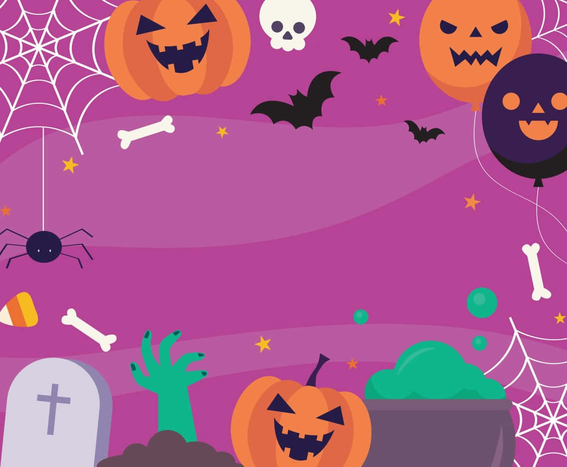 Søt Halloween-bakgrunn Bakgrunner