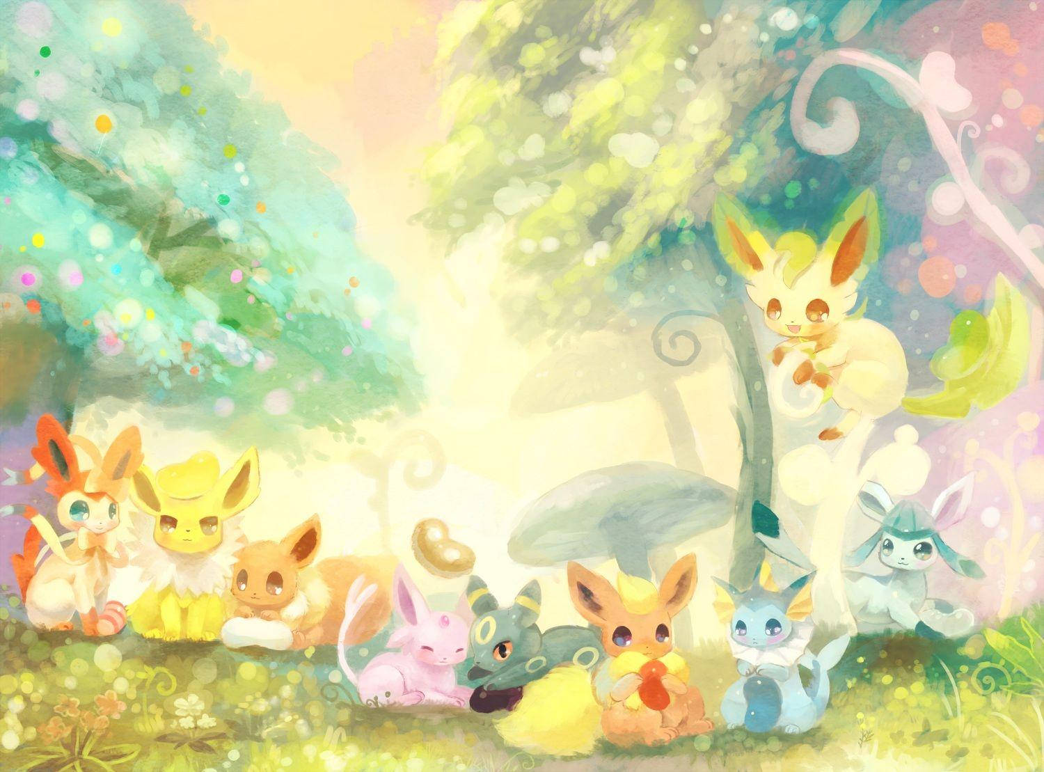 Søt Jolteon og Eeveelutions Bakgrunner