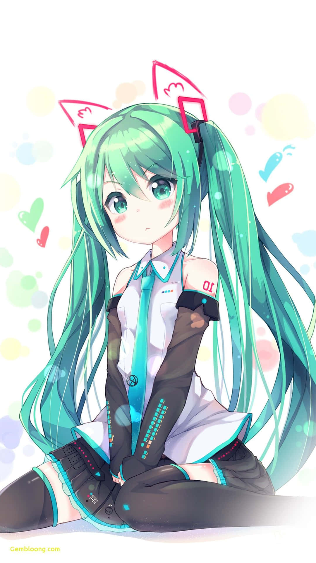 Søt Kawaii Anime-jente — Søt anime-GIF Bakgrunner
