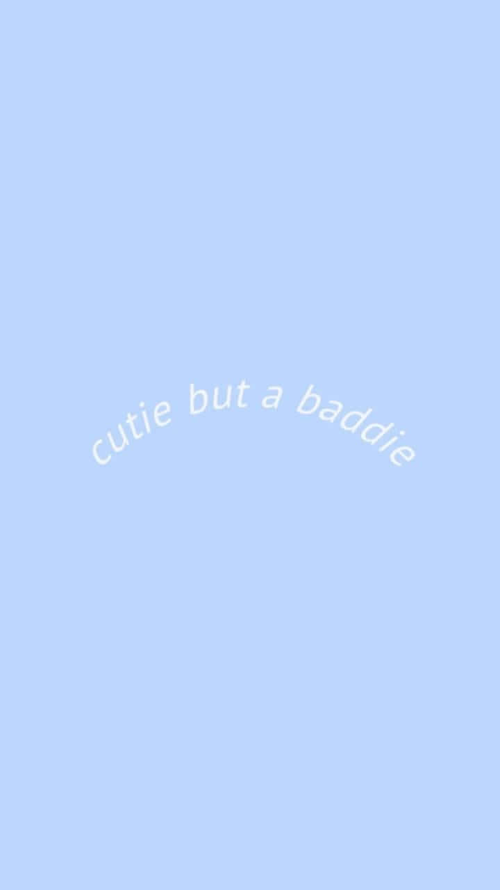 Søt minimalistisk blå baddie Bakgrunner