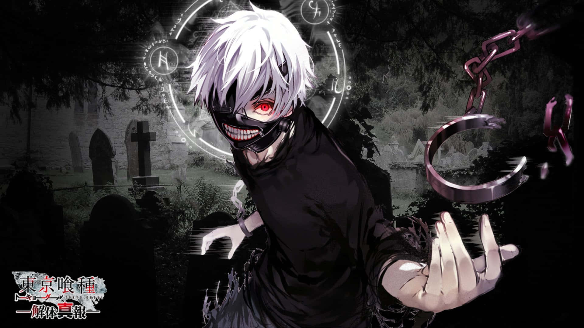Søt mørk anime — Søt anime-GIF Bakgrunner