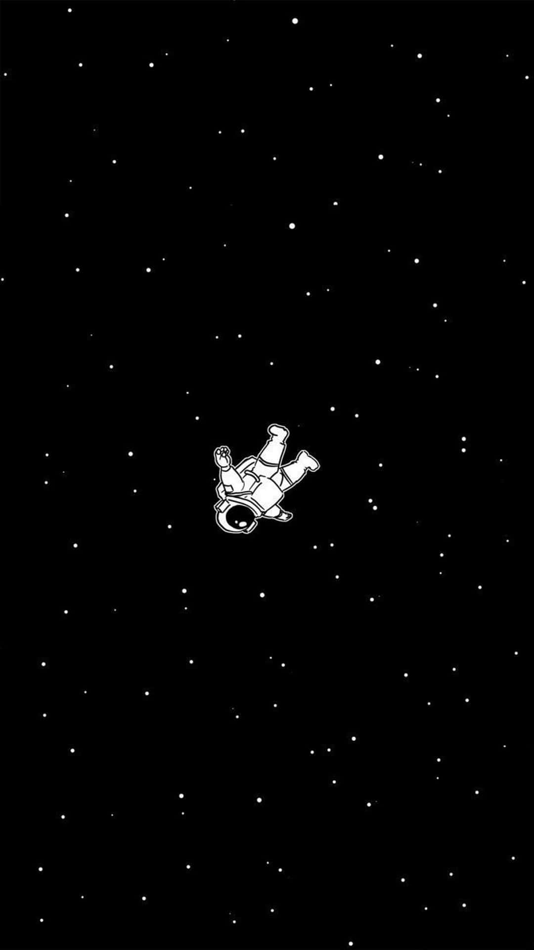 Søt mørk astronaut Bakgrunner