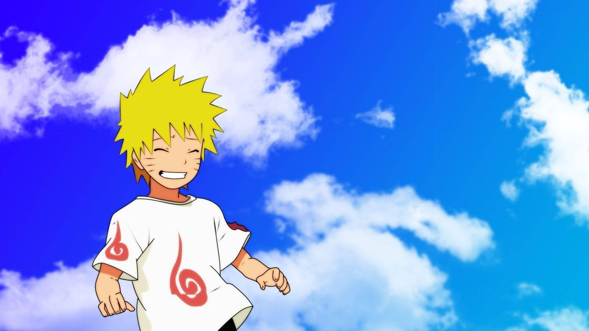 Søt Naruto Himmelbakgrunn Bakgrunner