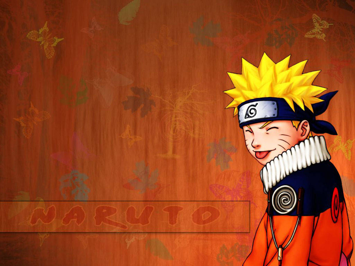 Søt Naruto høstestetikk Bakgrunner