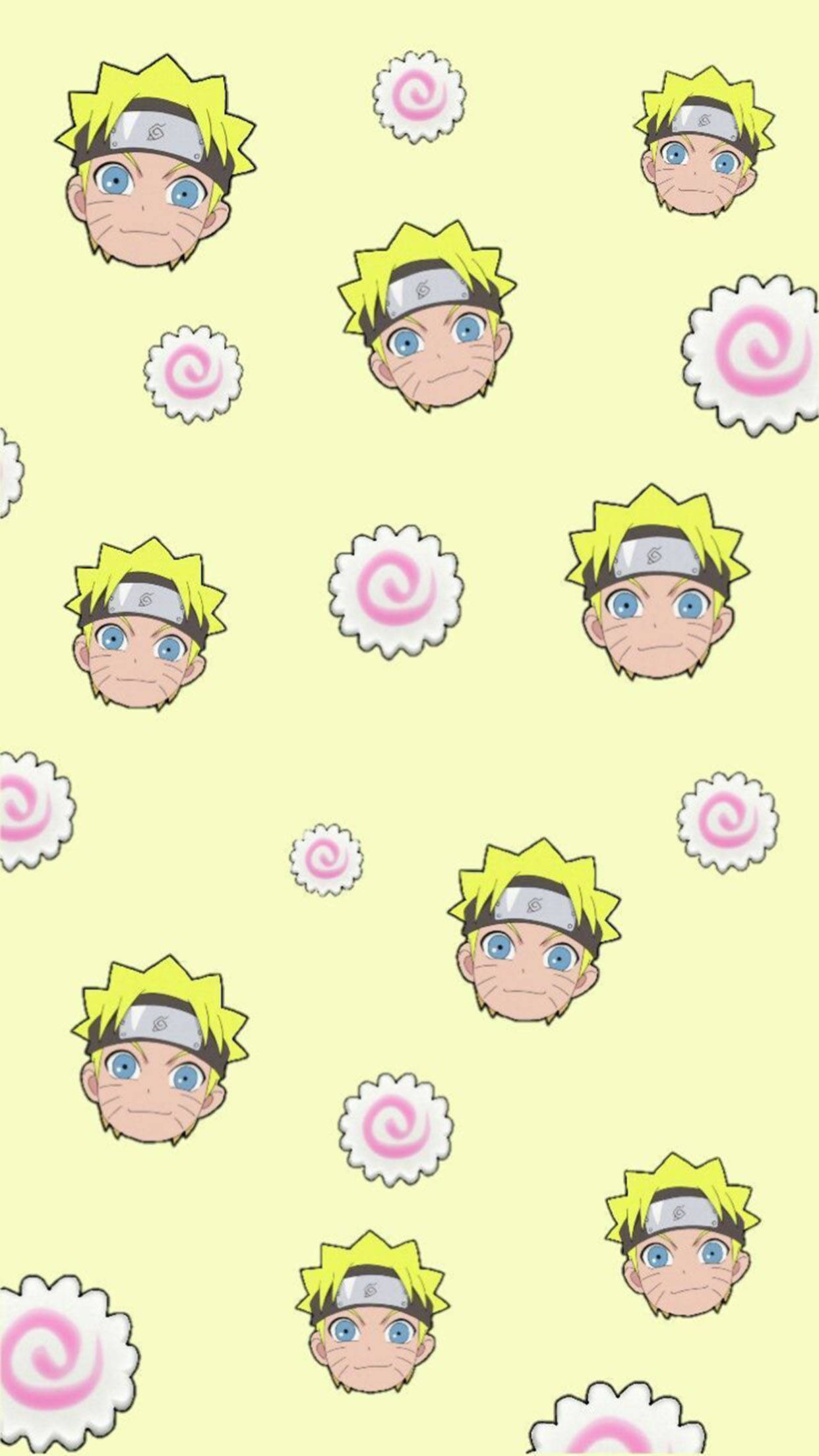 Søt Naruto og Fiskekaker Bakgrunner