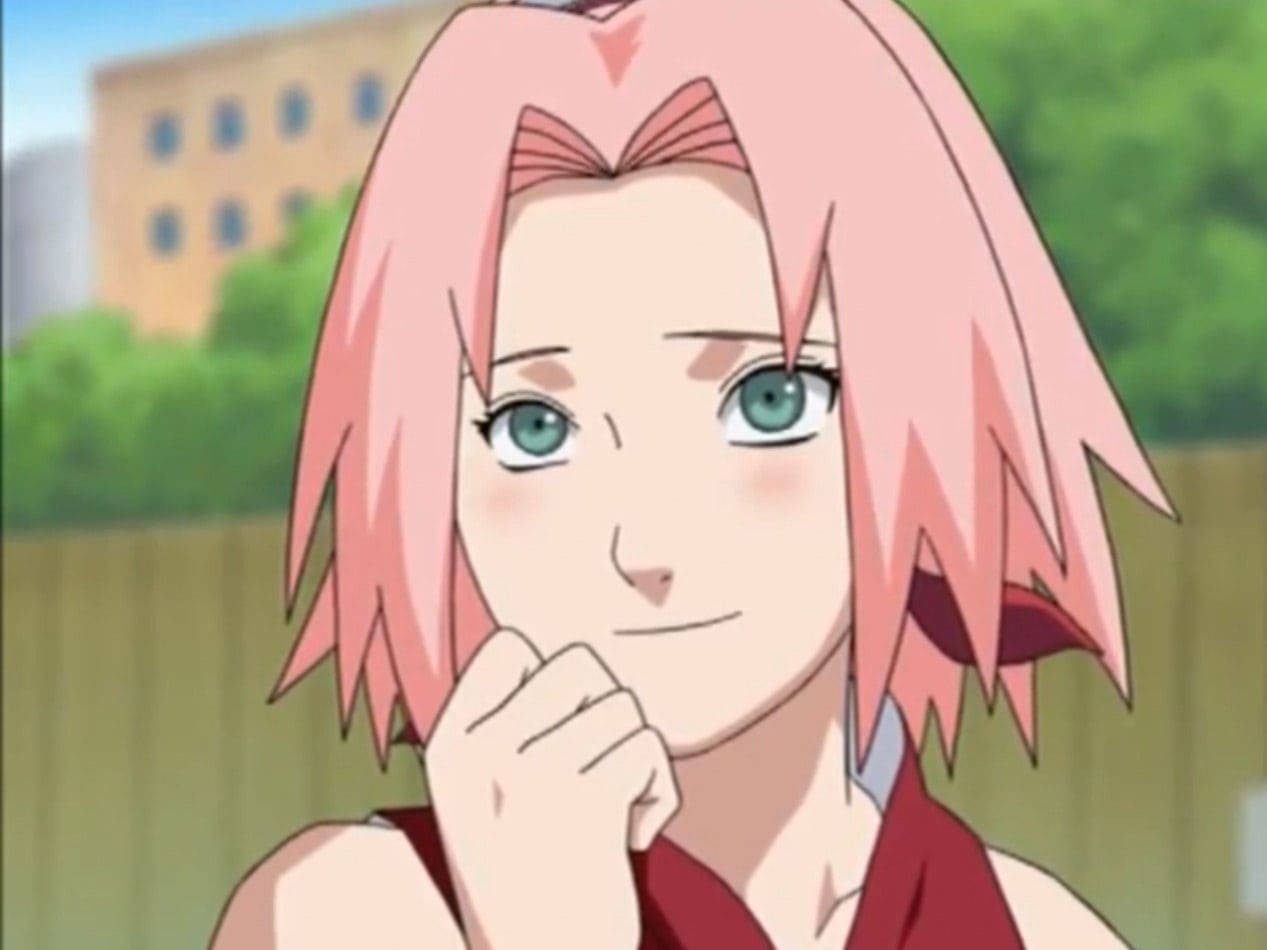 Søt Naruto Sakura Bakgrunner