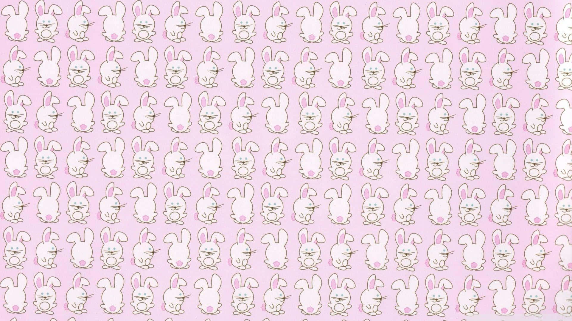 Søt rosa Kawaii-bakgrunn Bakgrunner
